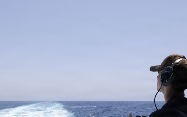 USS George H.W. Bush underway operations
