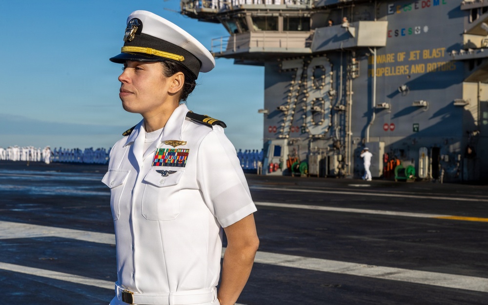 USS Gerald R. Ford (CVN 78) returns from 11-month Deployment