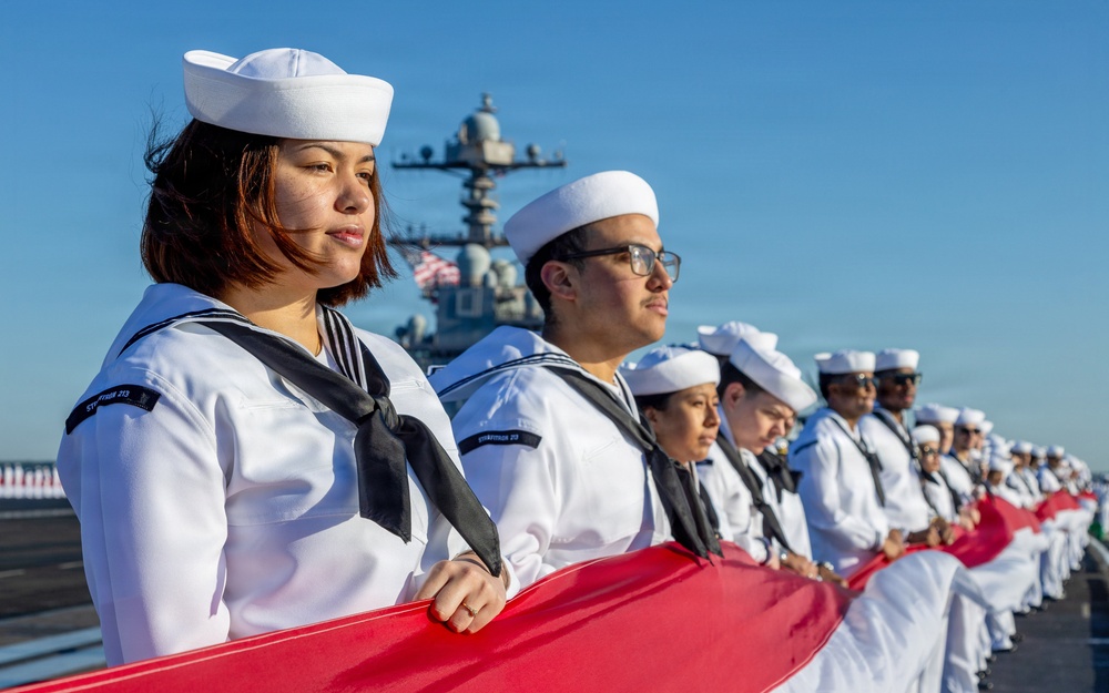 USS Gerald R. Ford (CVN 78) returns from 11-month Deployment