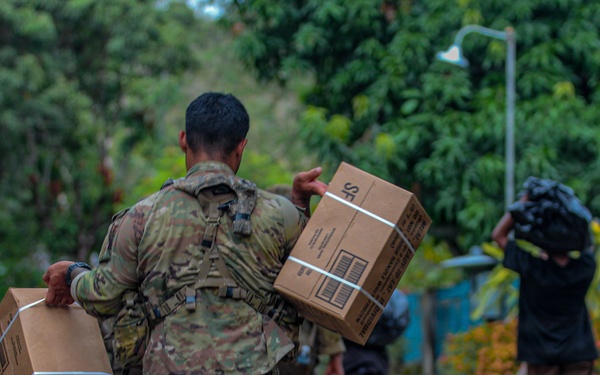 Salaknib 2026: 2nd Battalion, 27th Infantry Regiment, 3rd Mobile Brigade, 25th Infantry Division Resupply Drop