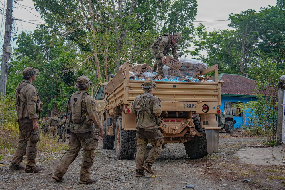 Salaknib 2026: 2nd Battalion, 27th Infantry Regiment, 3rd Mobile Brigade, 25th Infantry Division Resupply Drop