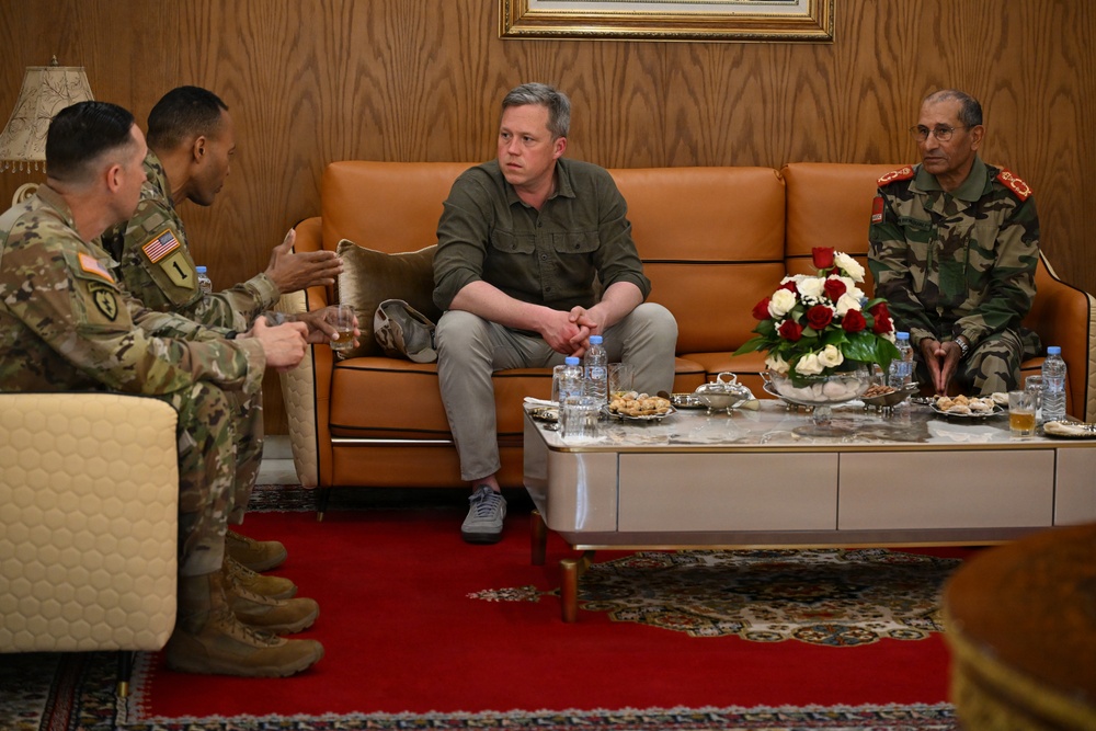 Hon. Dan Driscoll, 26th Secretary of the Army, visits Morocco to observe multinational readiness at African Lion 26