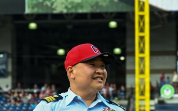 Coast Guard participates at Cleveland Guardians Armed Forces Day 2026