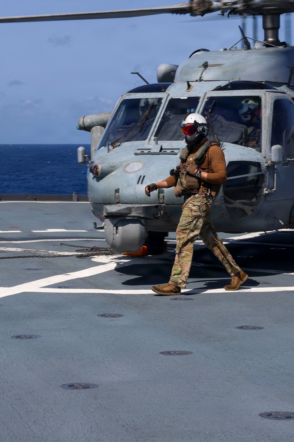 USS Comstock Conducts Flight Quarters