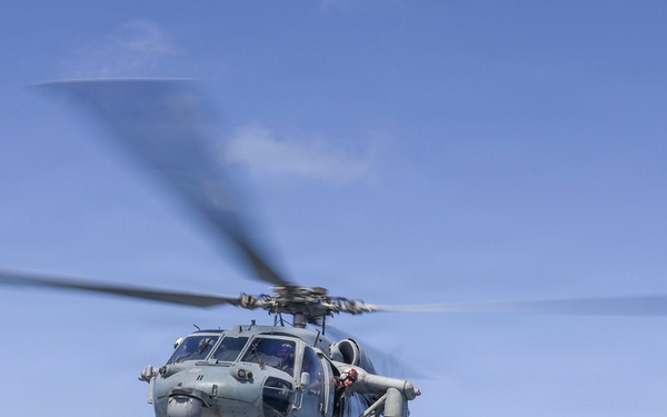 USS Comstock Conducts Flight Quarters