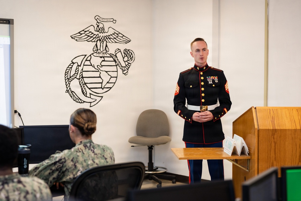 Marine from Happy Valley Named CNATT's Junior Instructor of the Year