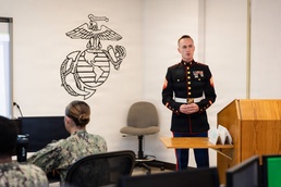 Marine from Happy Valley Named CNATT's Junior Instructor of the Year