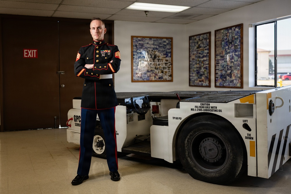 Marine from Happy Valley Named CNATT's Junior Instructor of the Year