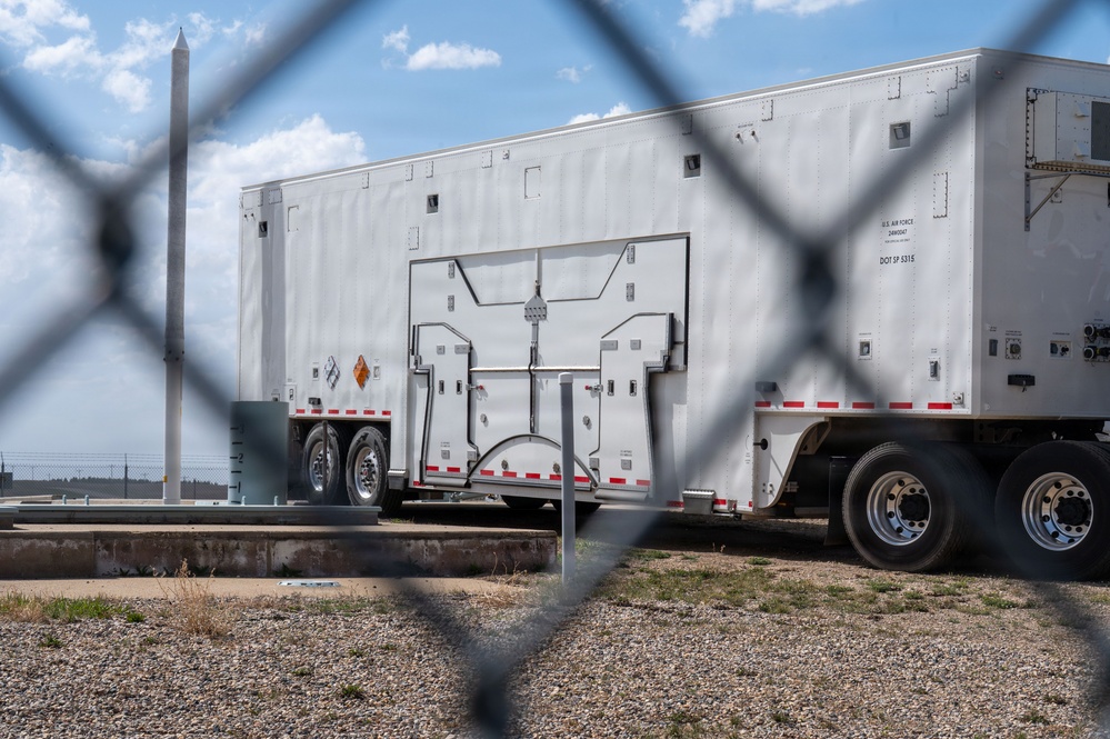 Minot welcomes the Payload Transporter Replacement 3