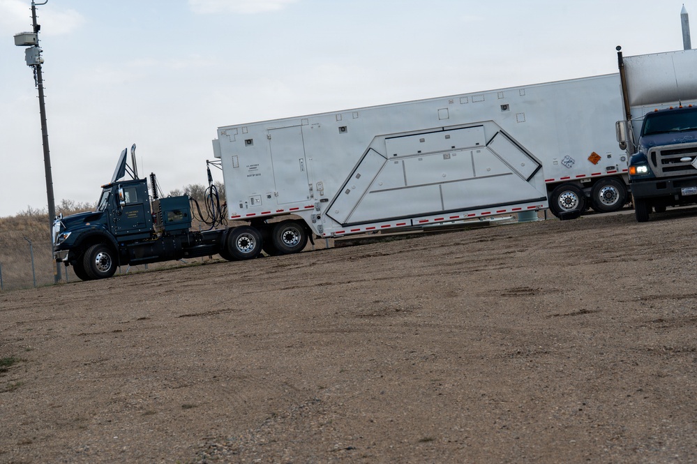 Minot welcomes the Payload Transporter Replacement 3