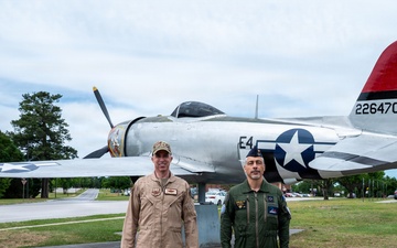 French Air and Space Force Lt. Gen. Le Bouil visits AFCENT