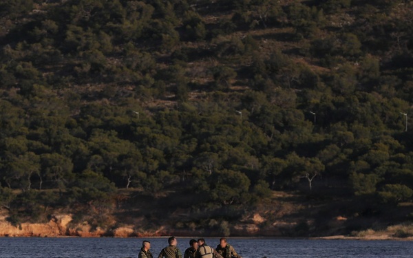 NATO SOF descend from the sky