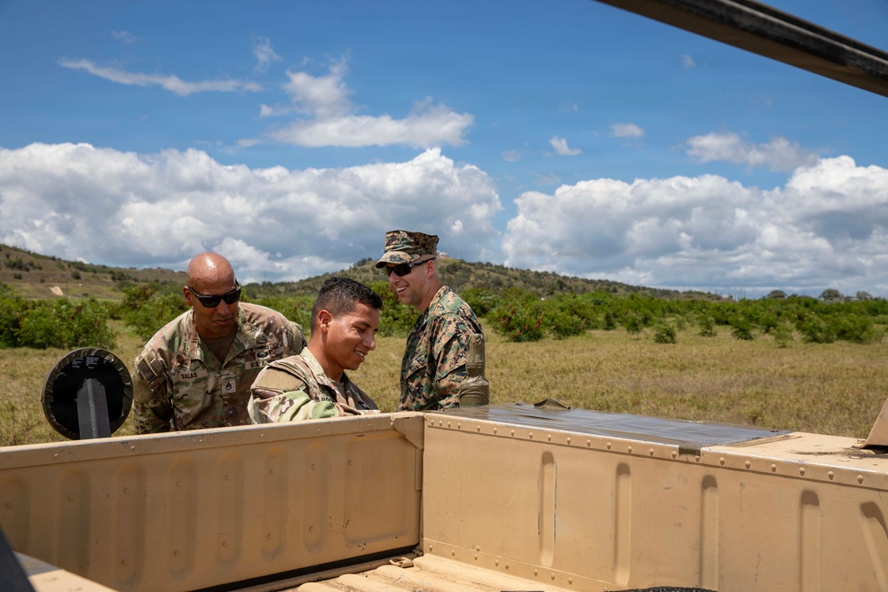 Joint Task Force Southern Guard Conduct Sling Load Training at Naval Base Guantanamo Bay