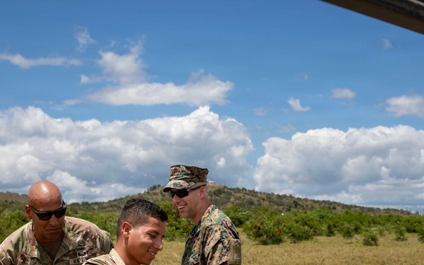 Joint Task Force Southern Guard Conduct Sling Load Training at Naval Base Guantanamo Bay