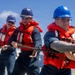 USS Delbert D. Black Conducts a Replenishment-at-Sea