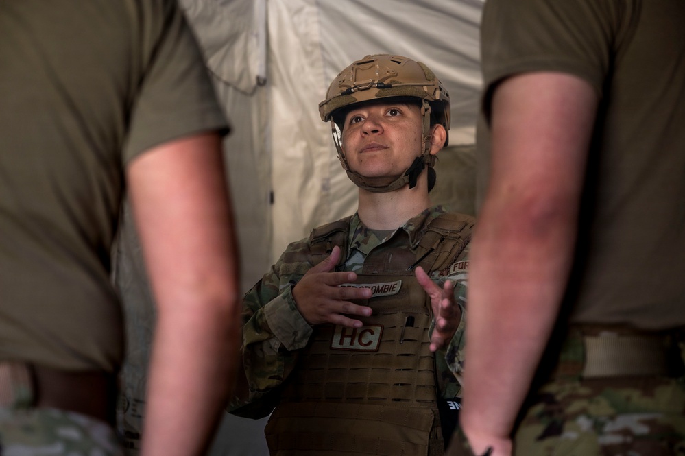 Chaplains and religous affairs go through TMOC training