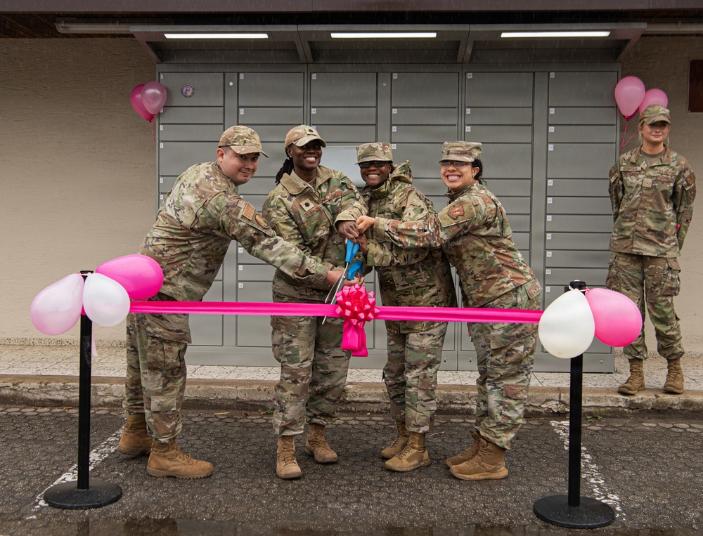 Kapaun Air Station unveils its new intel locker system