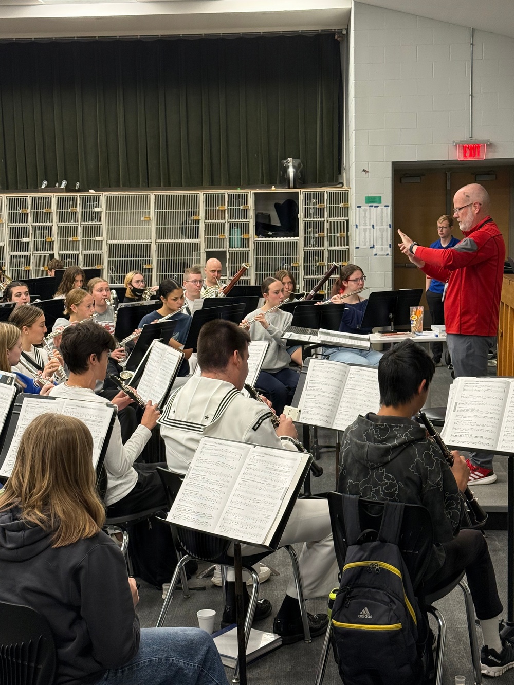Members of Navy Band Great Lakes Celebrate America 250 with Local Schools in Kansas