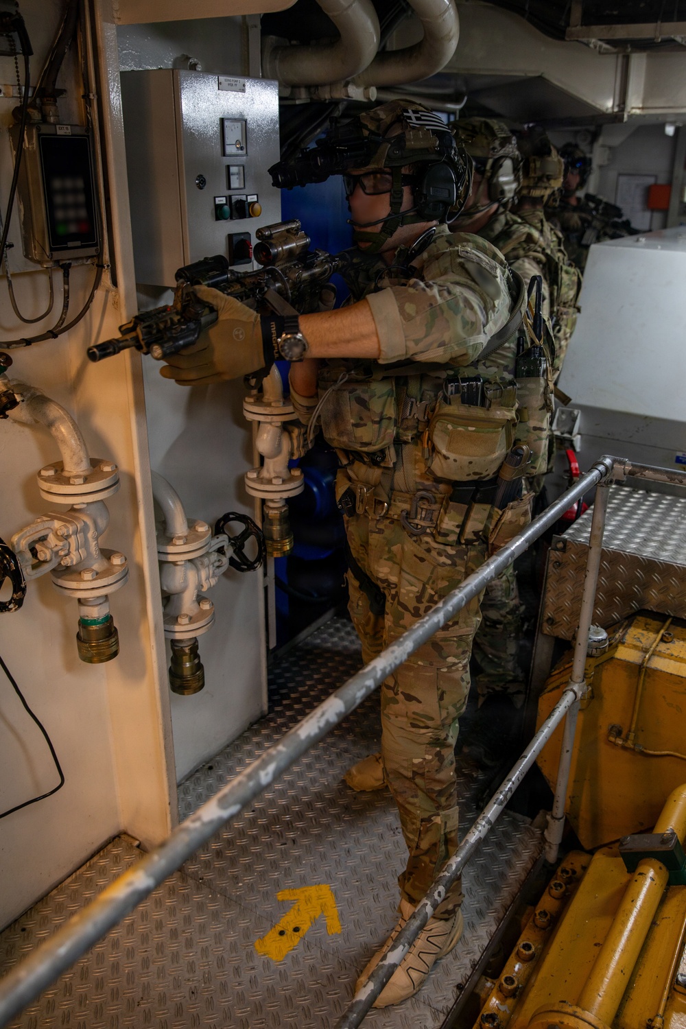 NATO special operations teams visit, board, search and seizure
