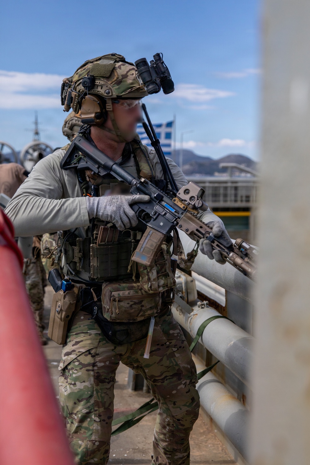 NATO special operations teams visit, board, search and seizure