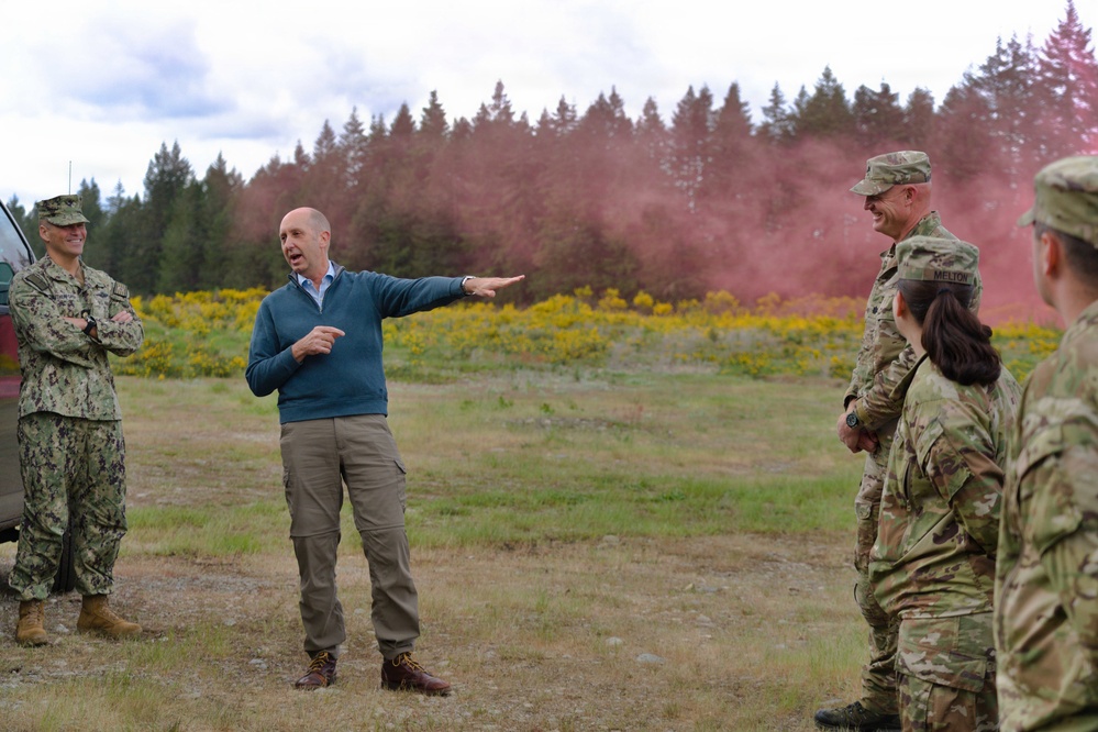 Assistant Secretary of War for Health Affairs, Dr. Stephen Ferrara attends Graduate Medical Education Capstone 2026 at Joint Base Lewis-McChord