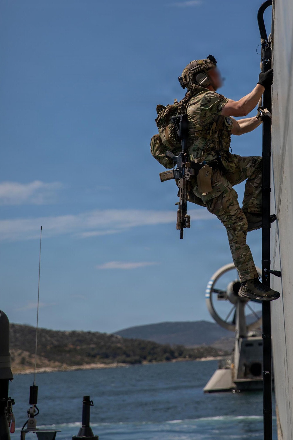 NATO special operations teams visit, board, search and seizure