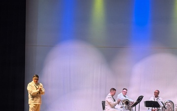 Members of Navy Band Great Lakes Celebrate America 250 with Local Schools in Kansas