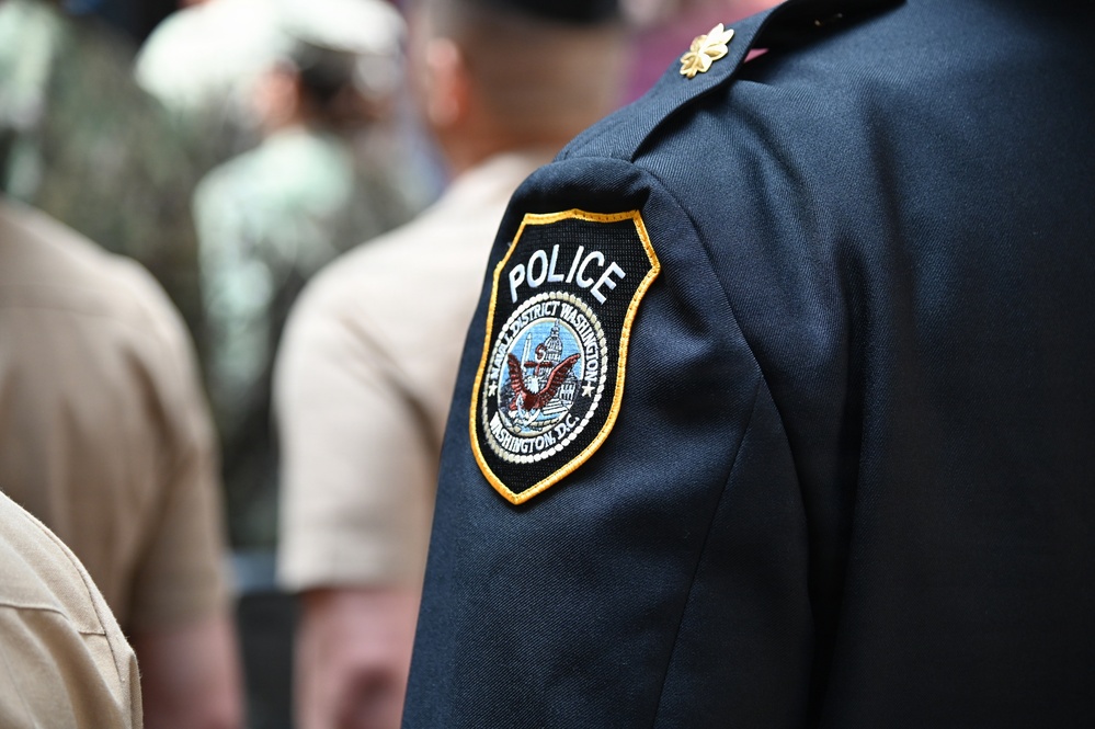 NDW Police Officer Attends Inaugural NSAW Security Force Memorial