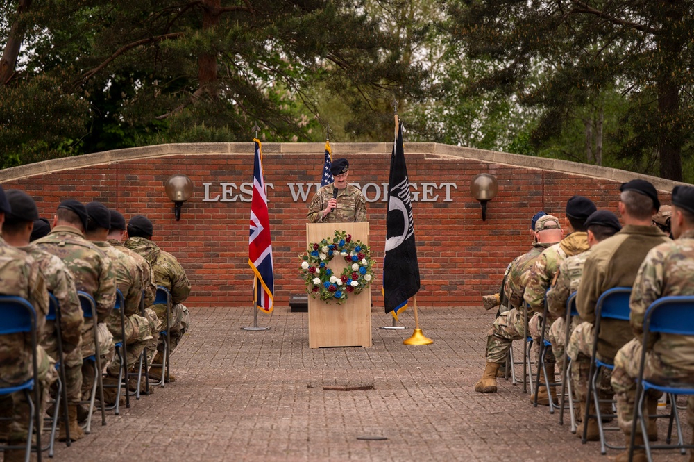 48 FW Security Forces, Suffolk Police honor fallen officers during National Police Week 2026