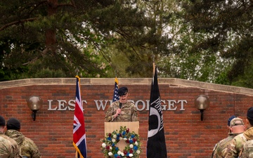 48 FW Security Forces, Suffolk Police honor fallen officers during National Police Week 2026