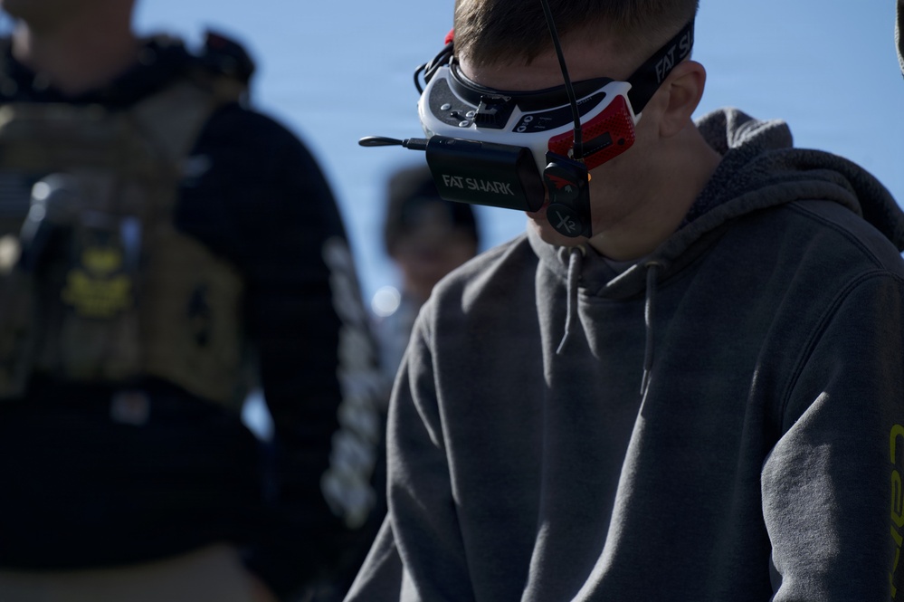 Point Defense Battle Lab holds red air Small UAS competition