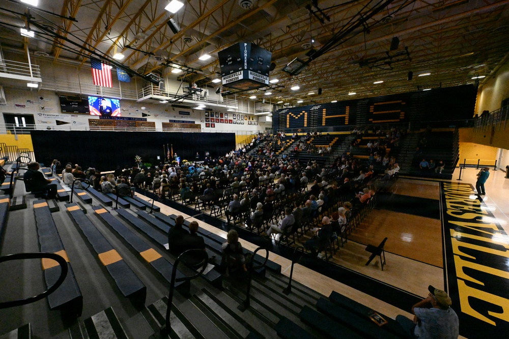 Town of Mooresville Hosts Tribute Honoring Air Force Capt Seth Koval