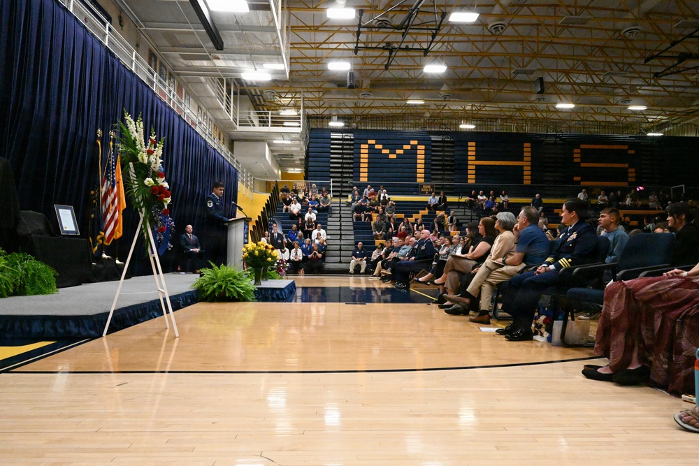 Town of Mooresville Hosts Tribute Honoring Air Force Capt Seth Koval