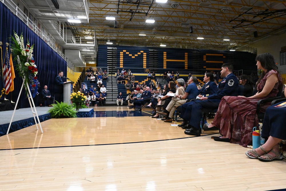Town of Mooresville Hosts Tribute Honoring Air Force Capt Seth Koval