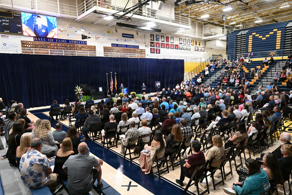 Town of Mooresville Hosts Tribute Honoring Air Force Capt Seth Koval