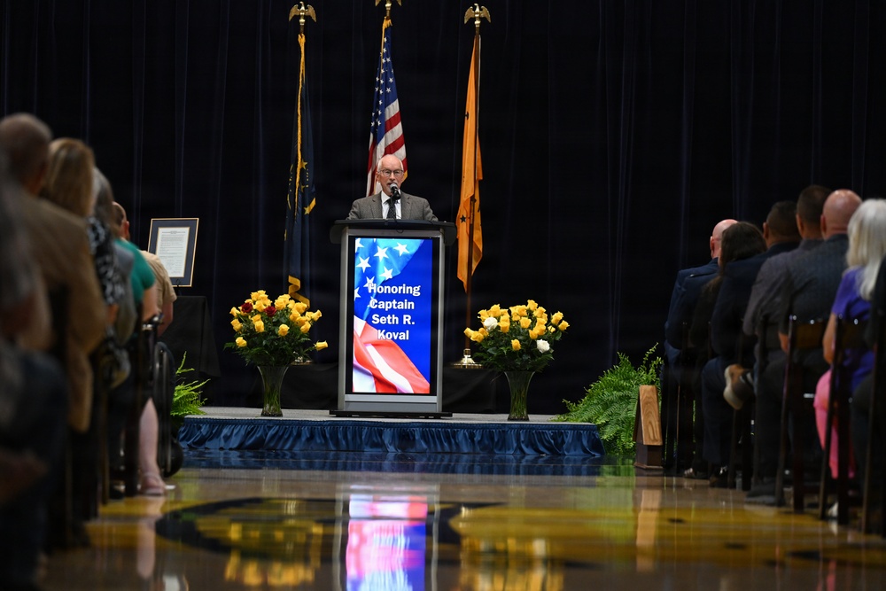 Town of Mooresville Hosts Tribute Honoring Air Force Capt Seth Koval