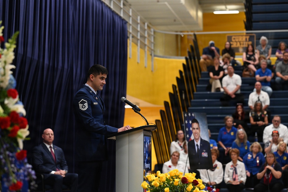 Town of Mooresville Hosts Tribute Honoring Air Force Capt Seth Koval