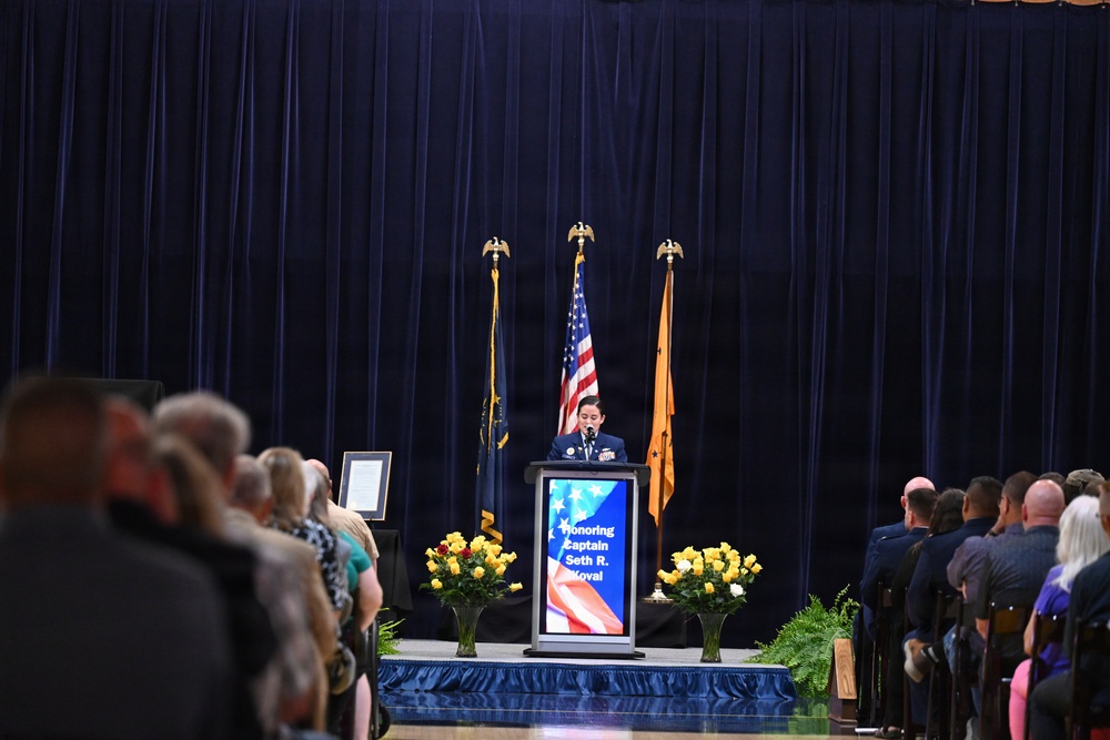 Town of Mooresville Hosts Tribute Honoring Air Force Capt Seth Koval