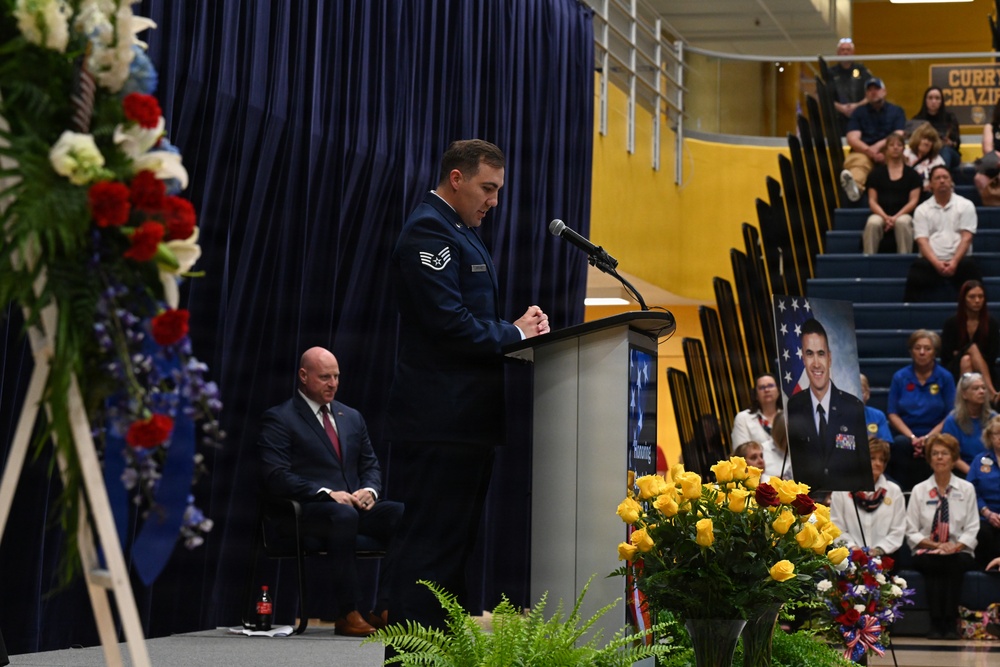 Town of Mooresville Hosts Tribute Honoring Air Force Capt Seth Koval