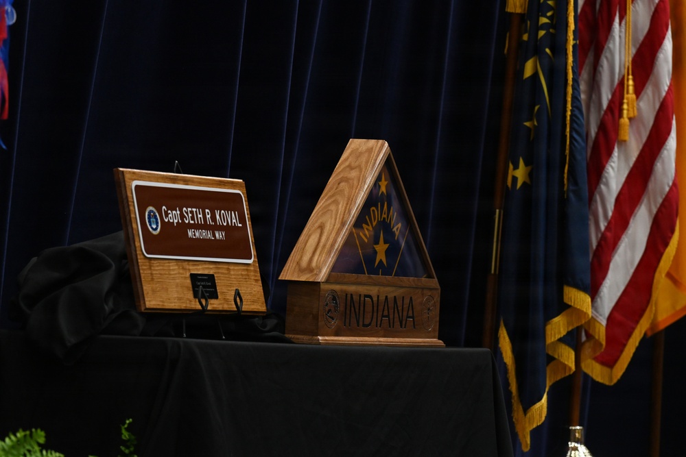 Town of Mooresville Hosts Tribute Honoring Air Force Capt Seth Koval