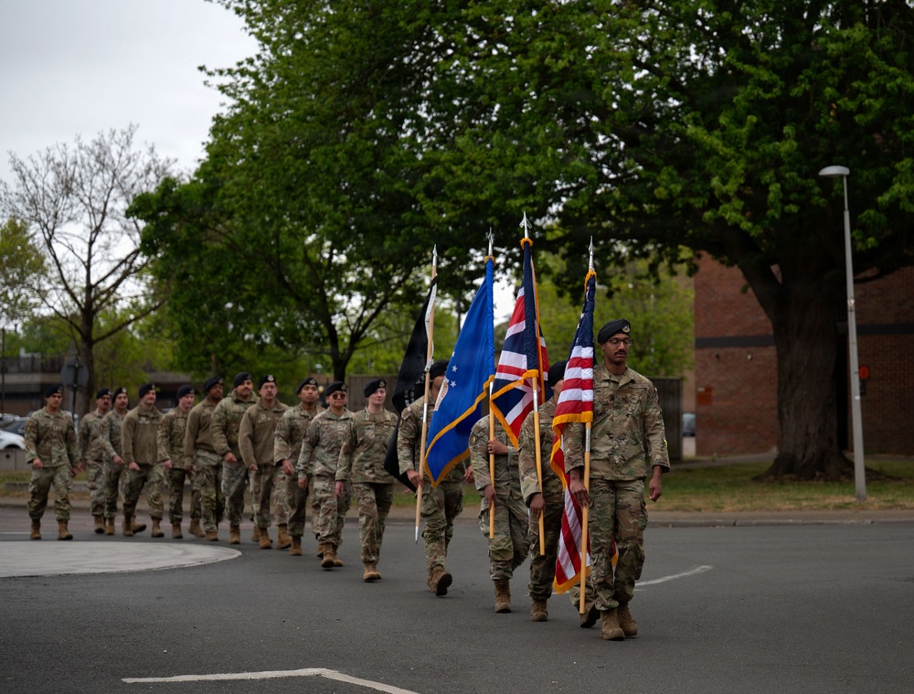 48 FW Security Forces, Suffolk Police honor fallen officers during National Police Week 2026