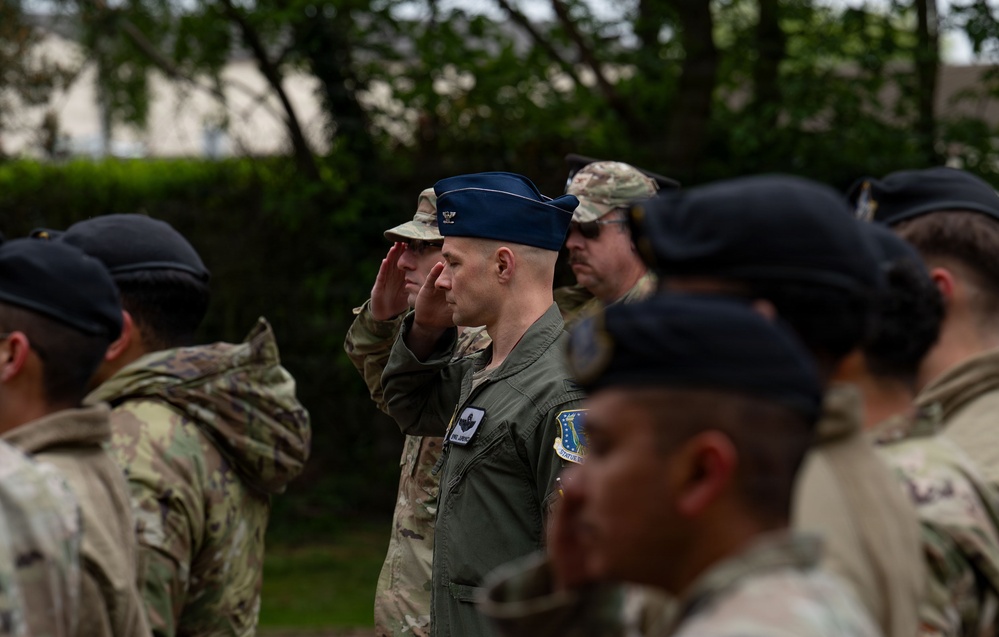 48 FW Security Forces, Suffolk Police honor fallen officers during National Police Week 2026