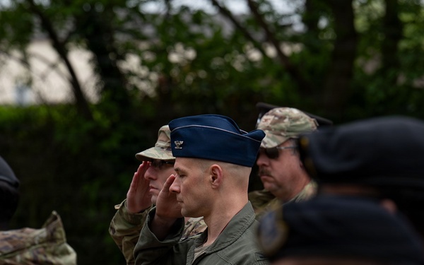 48 FW Security Forces, Suffolk Police honor fallen officers during National Police Week 2026