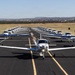 557th Flying Training Squadron conducts Elephant Walk at Davis Airfield