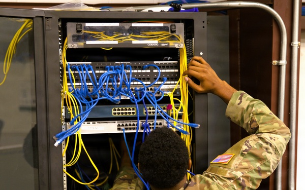 Sgt. Jaquan Walker, 184th ESC, Mississippi Army National Guard, Conducts JBC-P System Training at Camp Shelby