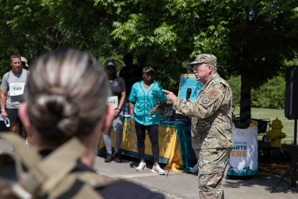 Alabama National Guard signs proclamation, hosts ruck march for Sexual Assault Awareness and Prevention Month
