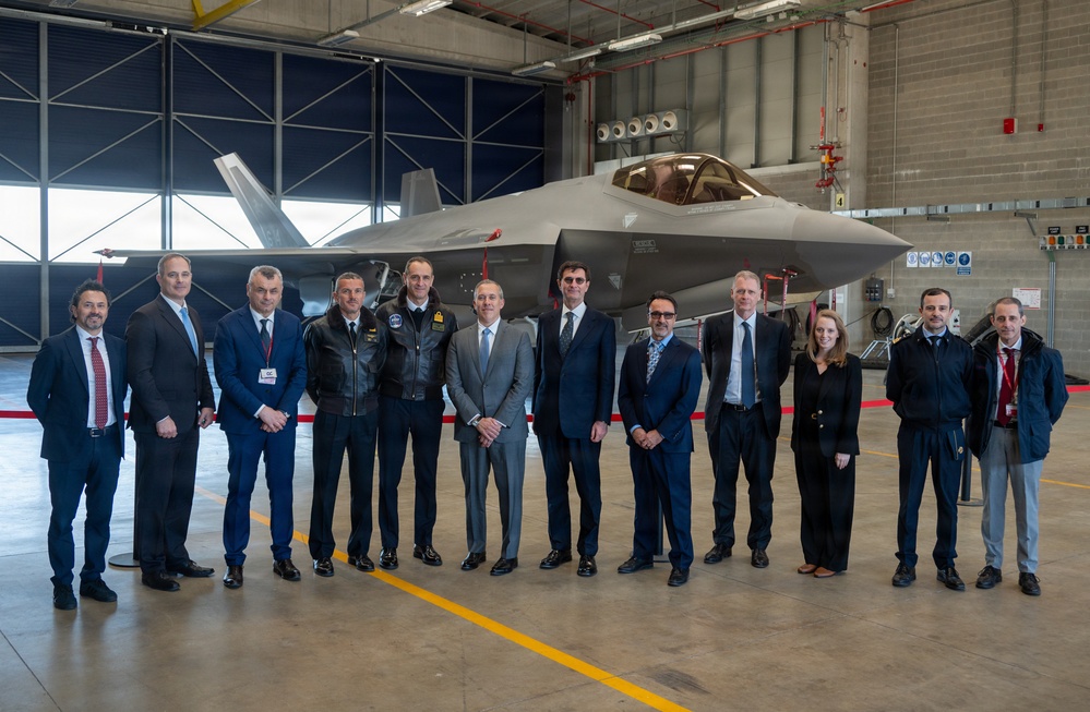 Italy’s Cameri visit reinforces commitment to expanding F-35 sustainment in Europe