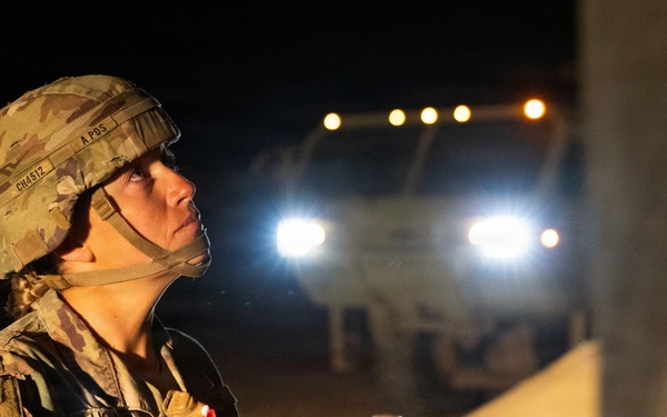 U.S. Army Soldiers Conduct Operations in the Middle East