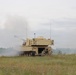 Best Redleg Competitors from 1st Armored Division Artillery shoot live rounds during the Best Redleg Competition