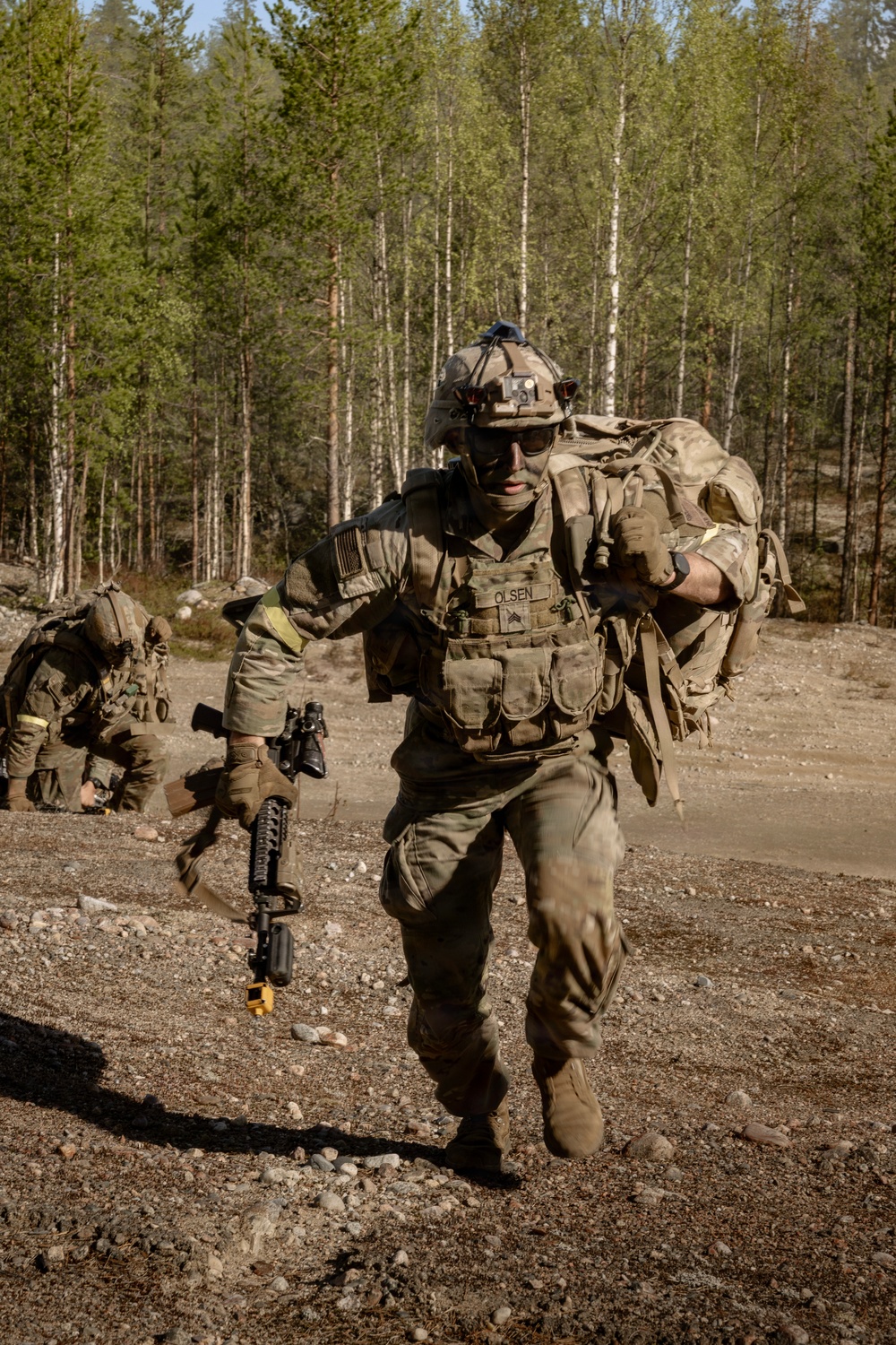 U.S. Army Soldiers conduct force-on-force exercise in Finland
